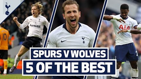 5 گل برتر تاتنهام مقابل ولورهمپتون