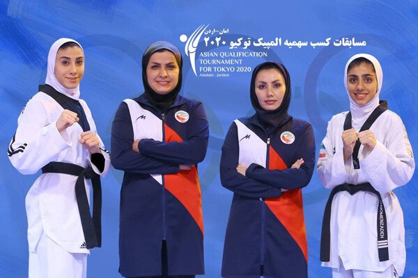 بانوان تکواندوکار ایران برای کسب سهمیه المپیک راهی اردن میشوند