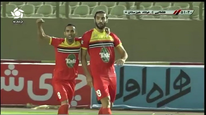 خلاصه بازی قشقایی شیراز 1-2 فولاد خوزستان (جام حذفی)