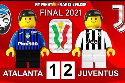 شبیه سازی بازی یوونتوس 2-1 آتالانتا با عروسک لگو