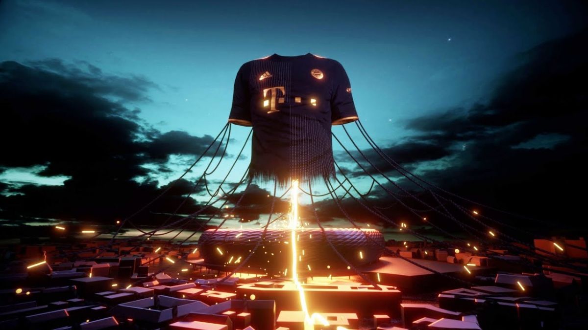 کلیپ جالب رونمایی از لباس دوم بایرن مونیخ در فصل 22-2021