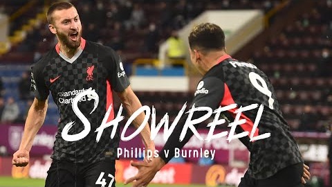 عملکرد فیلیپس ستاره لیورپول مقابل برنلی