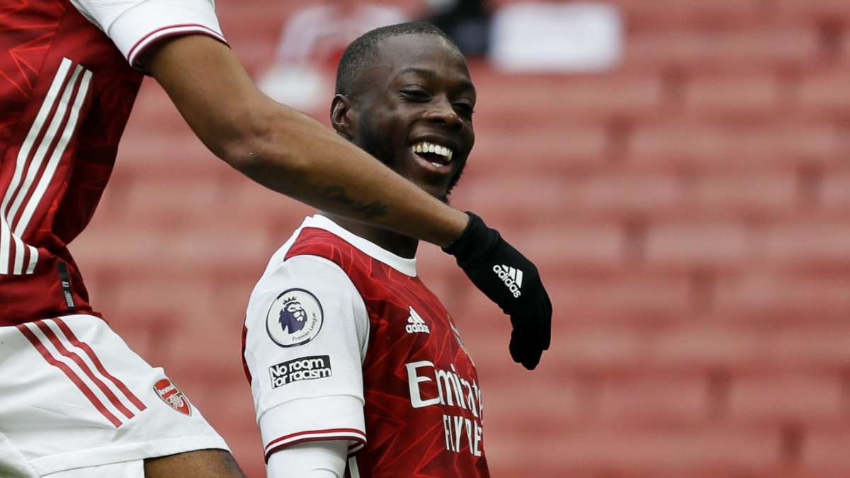 گل دوم آرسنال به برایتون (دبل په په)