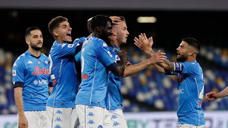 گل اول ناپولی به هلاس ورونا (امیر رحمانی)