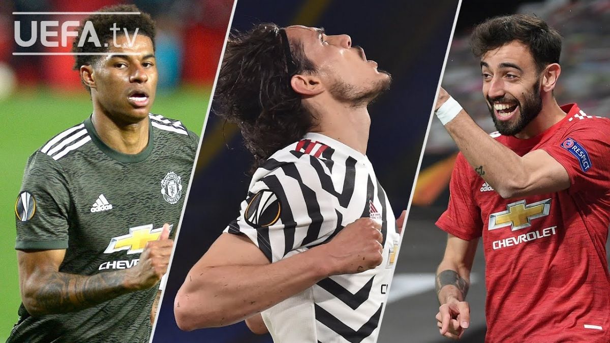 گل های منچستریونایتد در لیگ اروپا فصل 21-2020