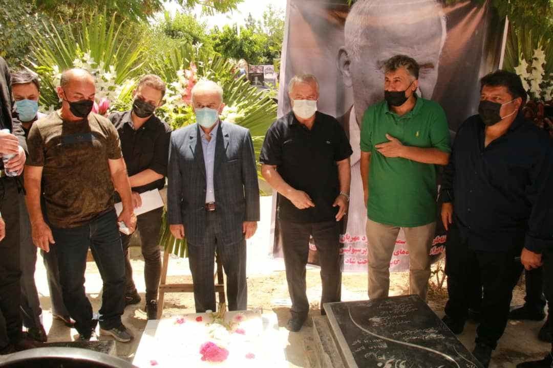 گزارش تصویری/ مراسم چهلم زندهیاد حمید جاسمیان، 12 خرداد 1400