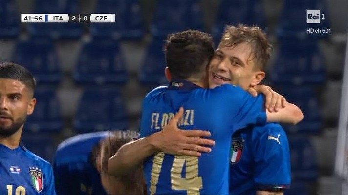گل دوم ایتالیا به جمهوری چک (بارلا)
