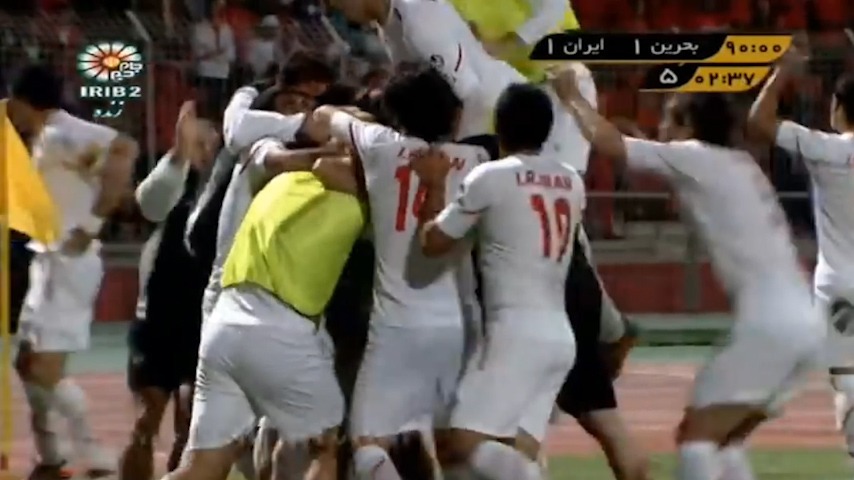 بحرین 1-1 ایران (مقدماتی جام جهانی ۲۰۱۴)