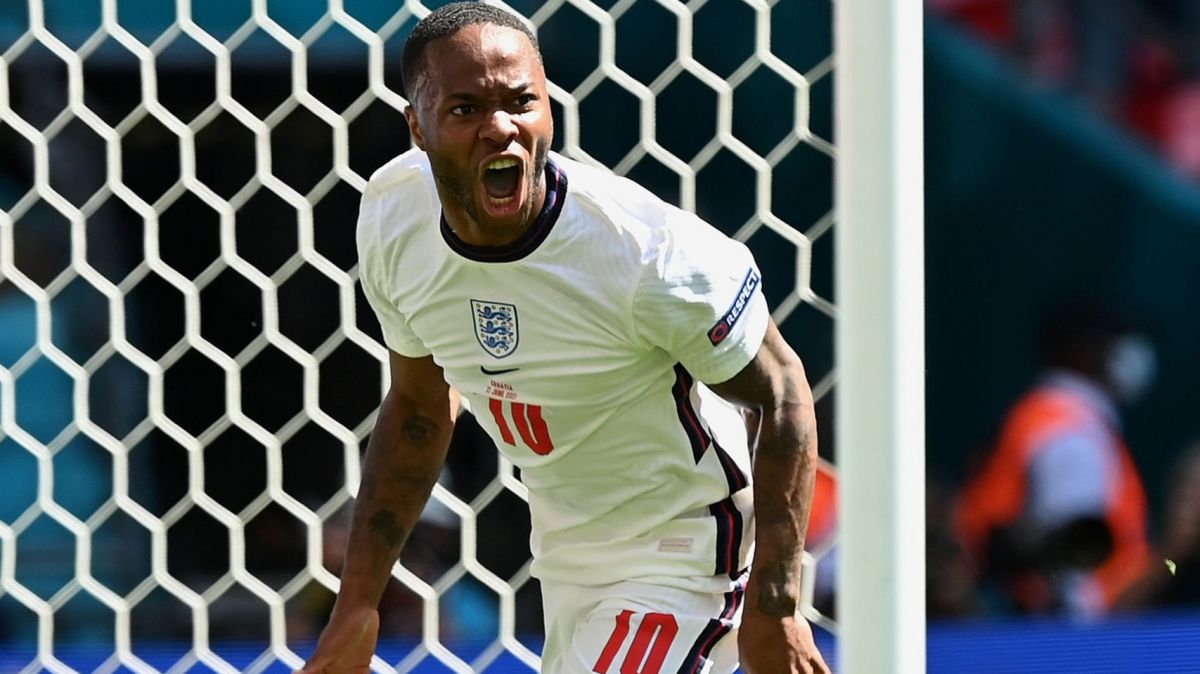 گل اول انگلیس به کرواسی (استرلینگ)