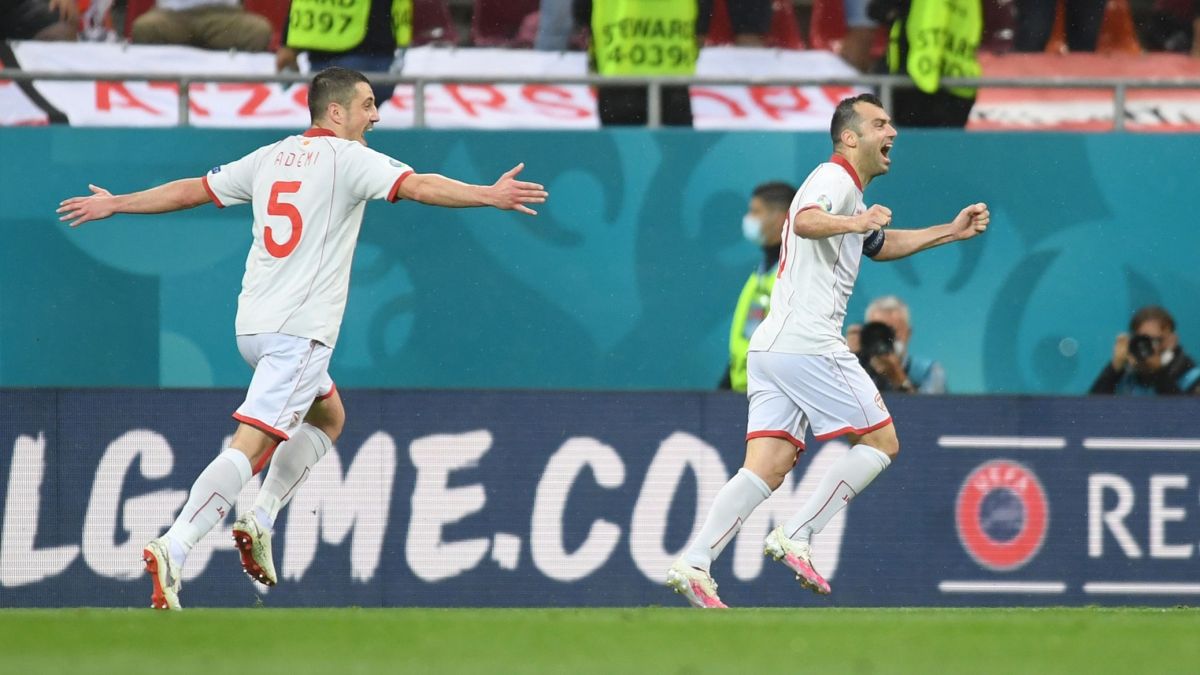 گل اول مقدونیه به اتریش (پاندف)