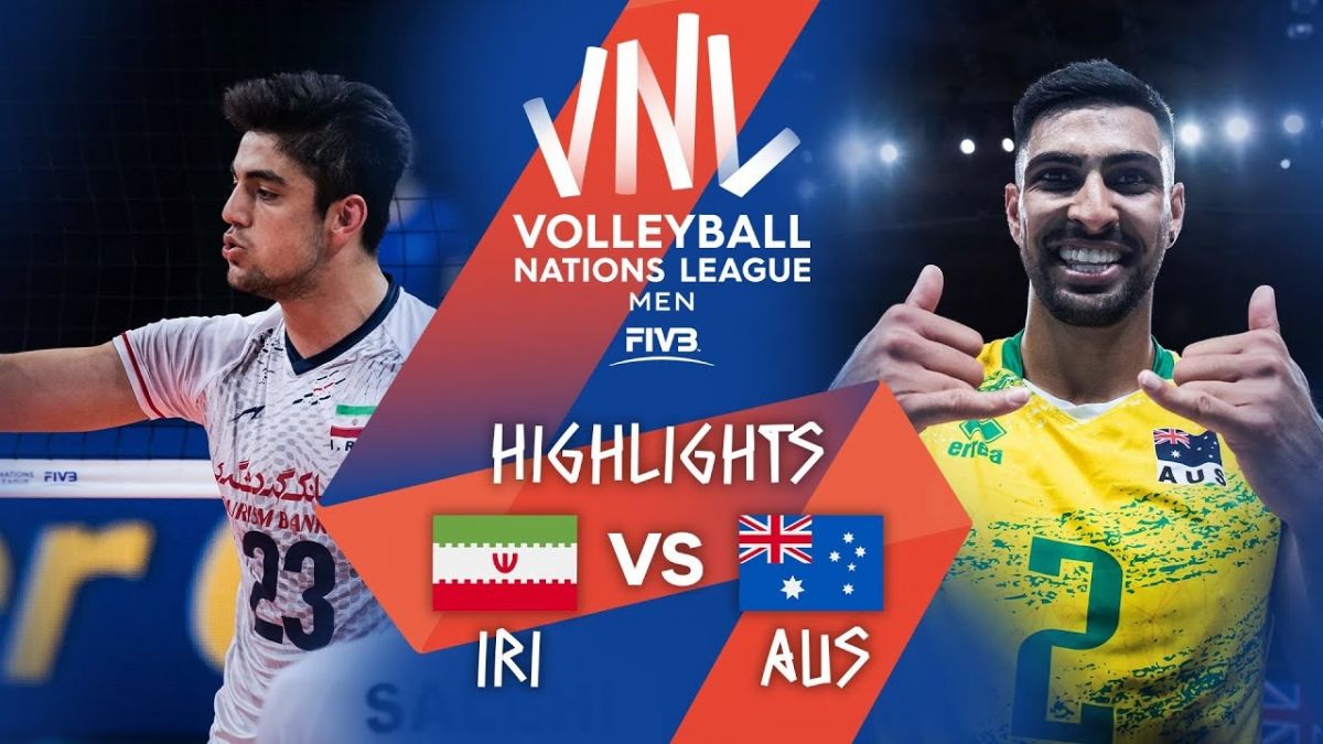 خلاصه بازی ایران 2--3 استرالیا (لیگ ملت های والیبال 2021)