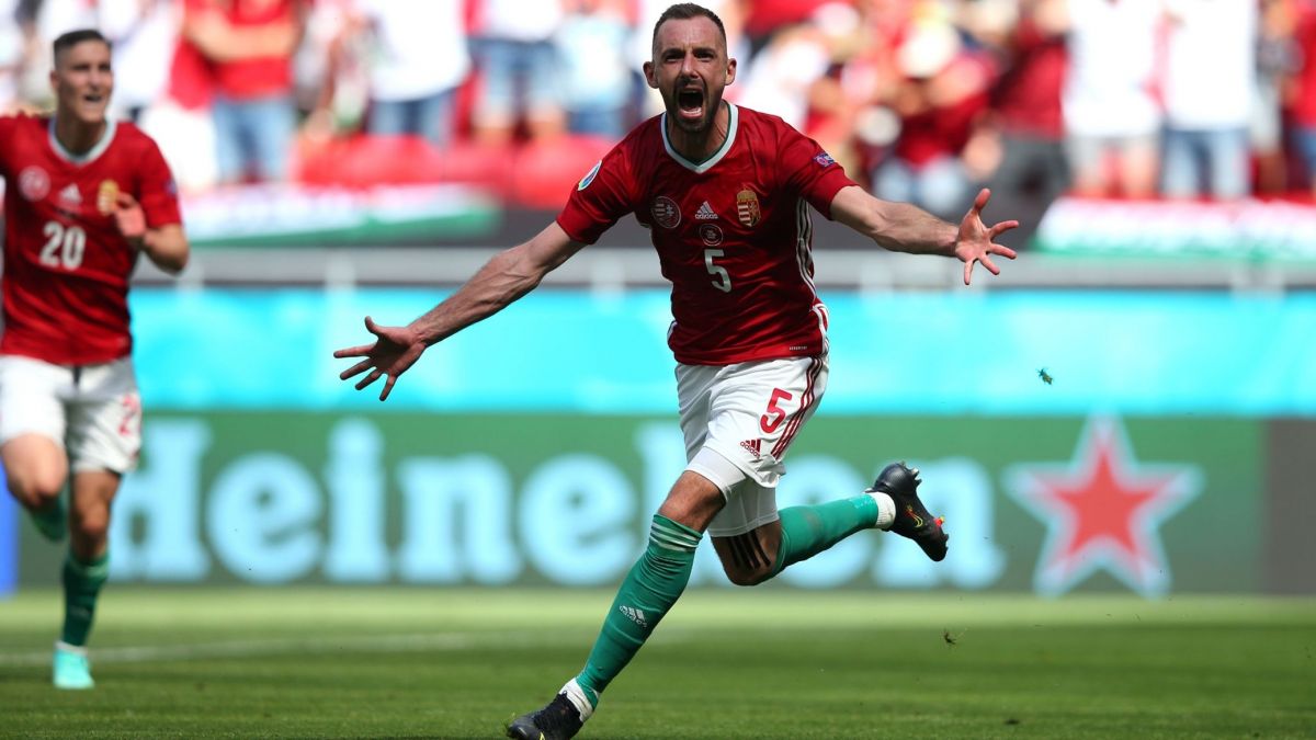 گل اول مجارستان به فرانسه (فیولا)