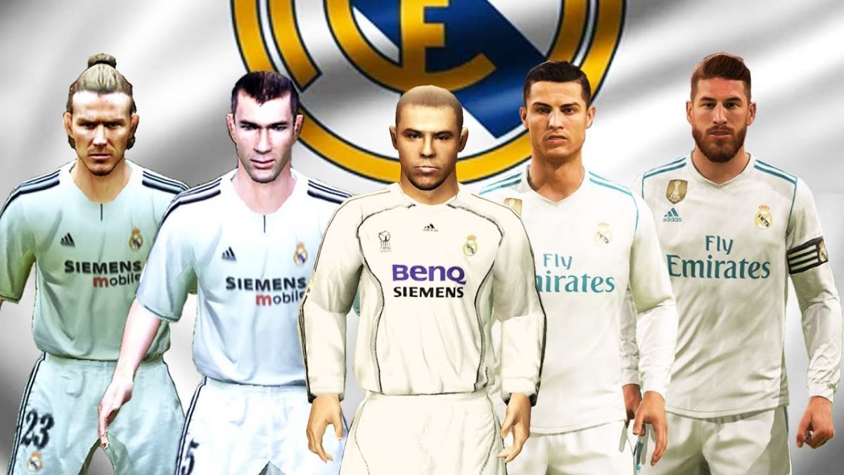 تغییرات رئال مادرید از فیفا 96 تا 21