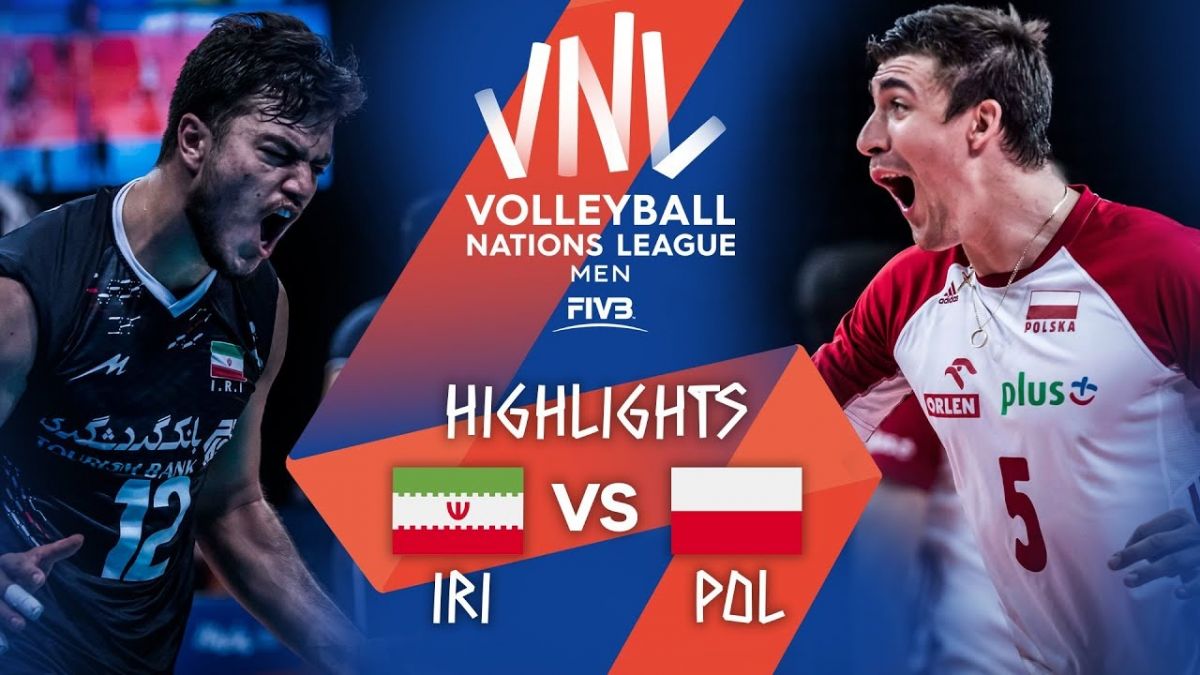 خلاصه بازی ایران 0-3 لهستان (لیگ ملت های والیبال 2021)