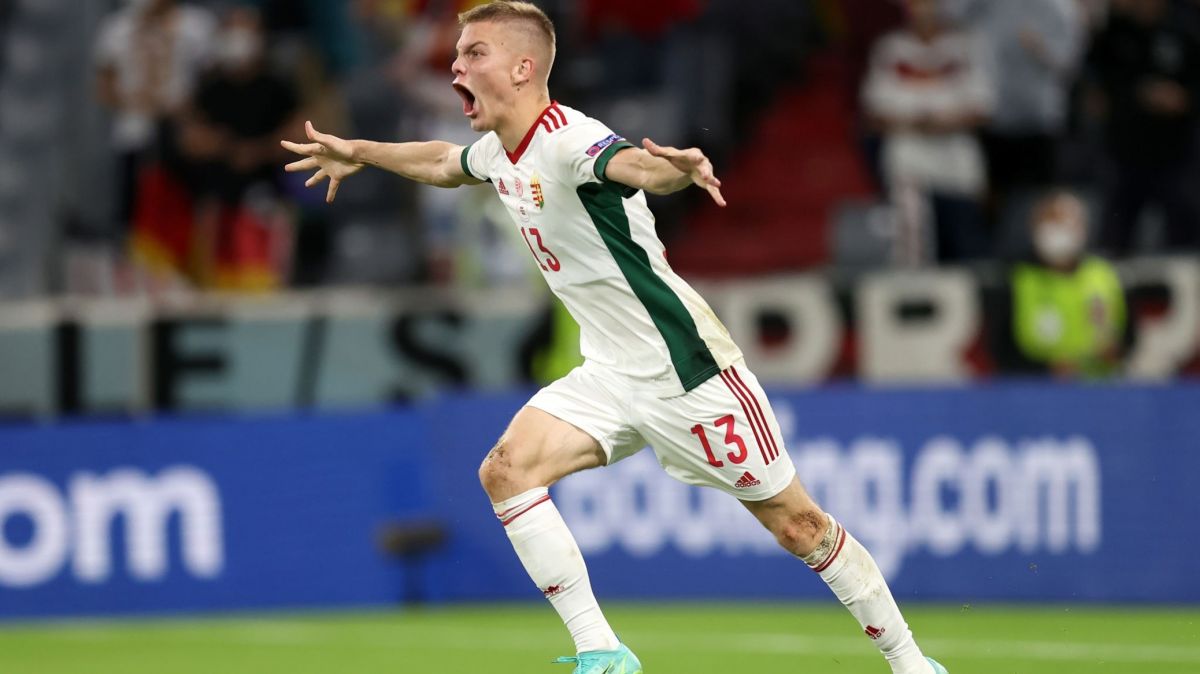 گل دوم مجارستان به آلمان (شافر)