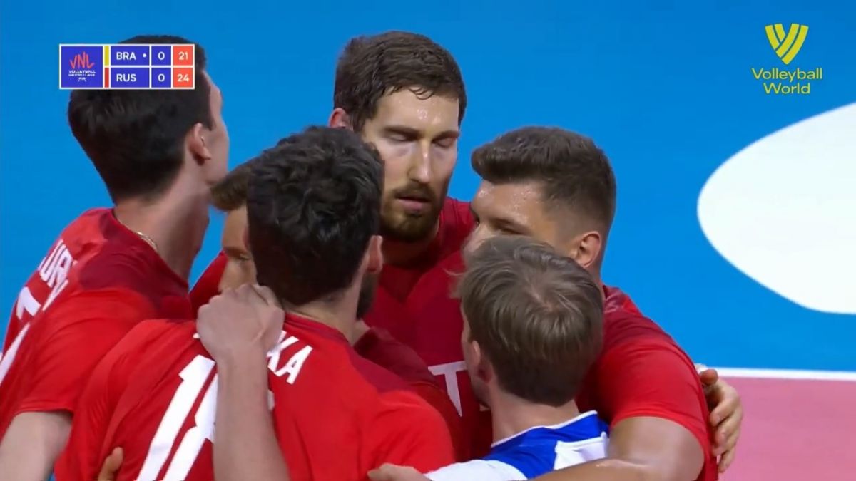 خلاصه بازی برزیل 0-3 روسیه (لیگ ملت های والیبال 2021)