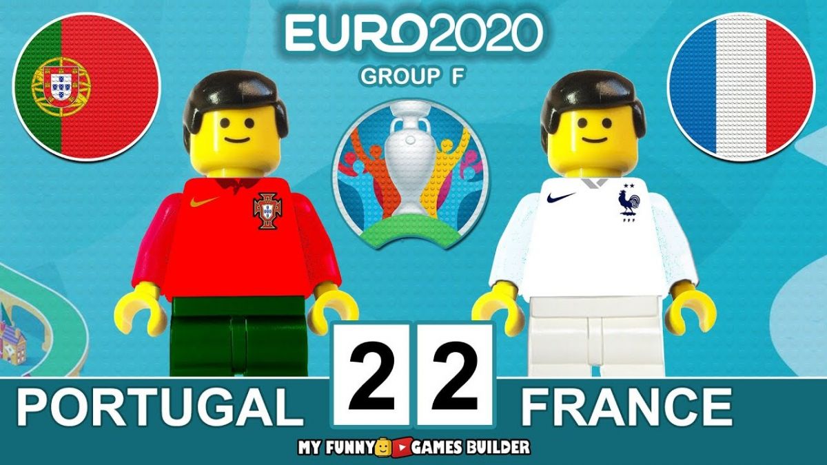 شبیه سازی بازی پرتغال 2-2 فرانسه با عروسک لگو