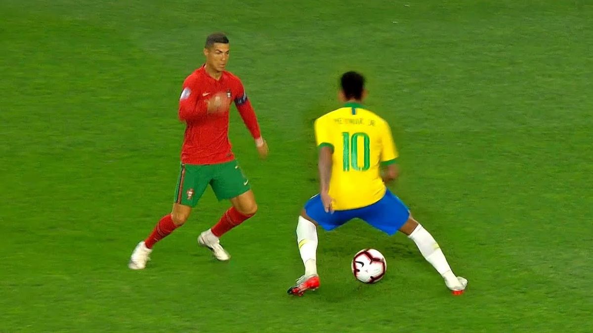 حرکات تکنیکی نابود کننده‌ی نیمار در تیم ملی برزیل