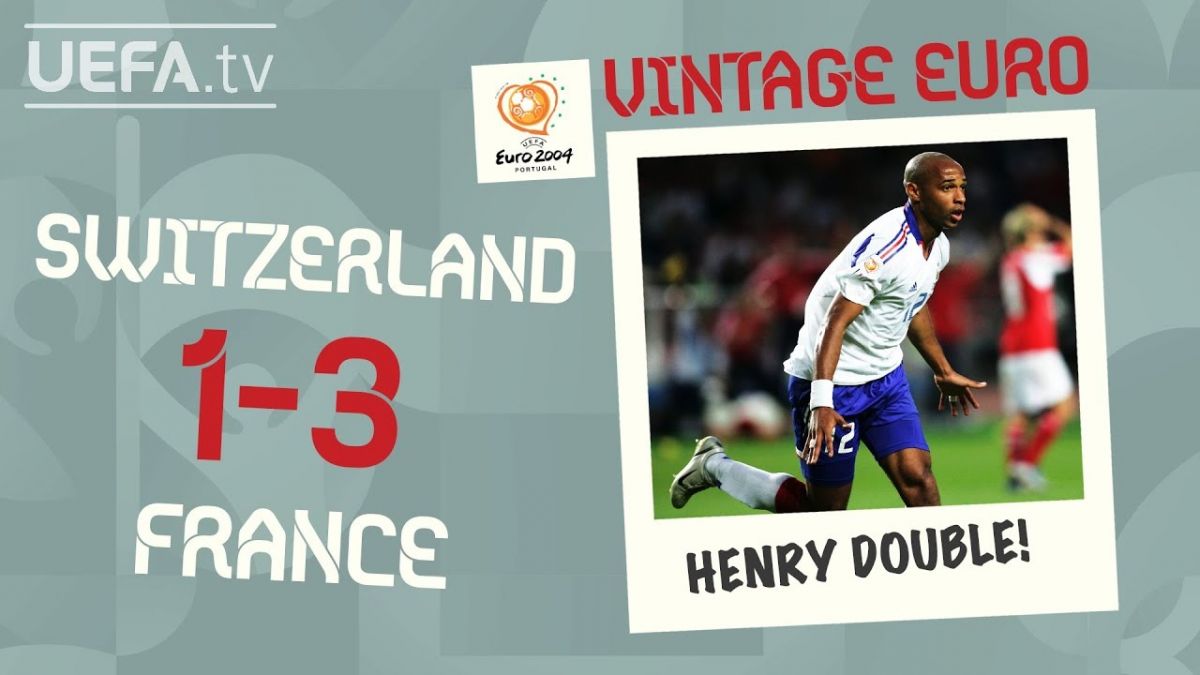 نوستالژی/ سوئیس 1-3 فرانسه (یورو 2004)
