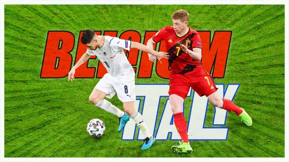 حرکات تکنیکی بازیکنان در بازی بلژیک 1-2 ایتالیا
