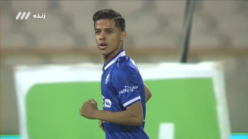 گل دوم استقلال به تراکتور (دبل مهدی قایدی)