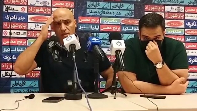 اختصاصی/ کنفرانس خبری مربیان گل گهر 2-1 آلومینیوم اراک