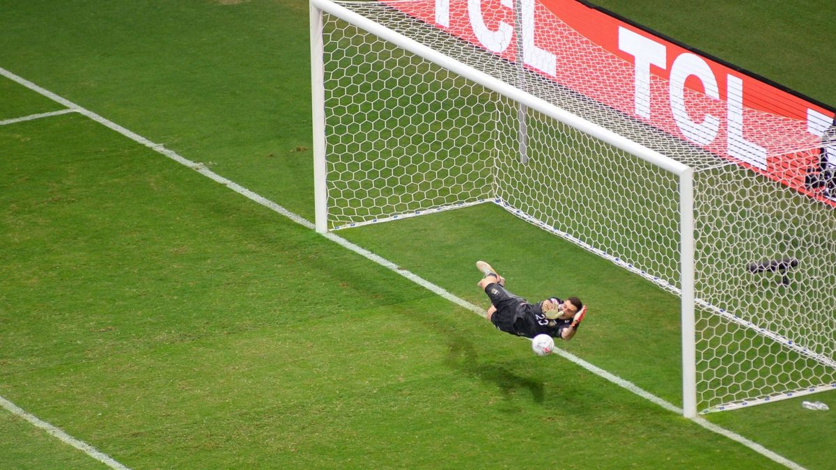 ضربات پنالتی آرژانتین 3-2 کلمبیا