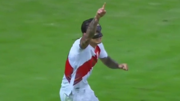 گل دوم پرو به کلمبیا (لاپادولا)