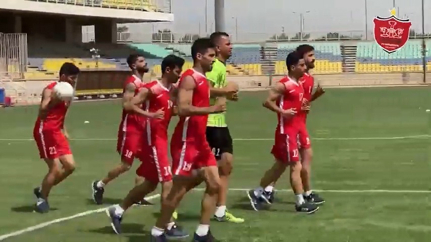 تمرین آماده سازی پرسپولیس برای دربی حذفی