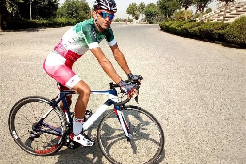 المپیک ۲۰۲۰ توکیو/ تمرین رکابزن ایرانی در مسیر مسابقه دوچرخهسواری + عکس