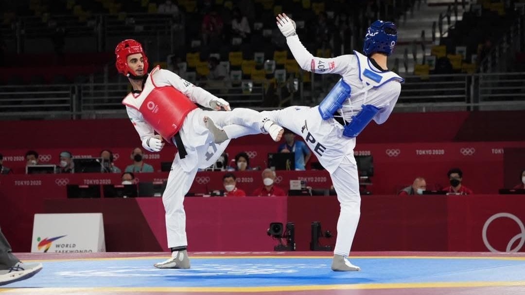 تکواندوی المپیک 2020 / برتری میرهاشم حسینی مقابل چین تایپه و صعود به 1/4