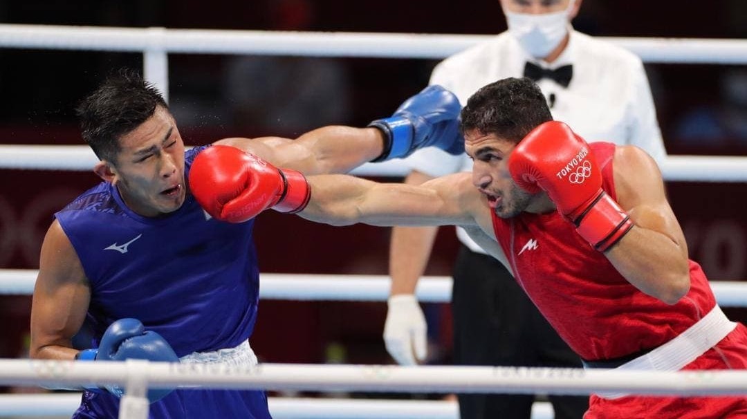 بوکس المپیک 2020 / شکست شاهین موسوی مقابل حریف ژاپنی