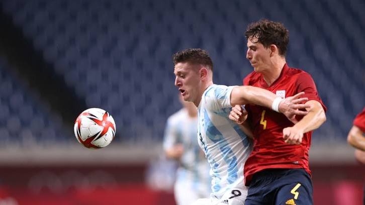 خلاصه بازی امید اسپانیا 1-1 امید آرژانتین (المپیک 2020)