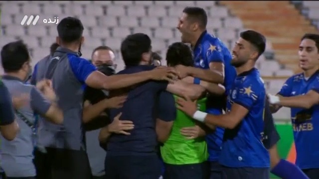 گل دوم استقلال به گل گهر (دبل وریا غفوری)