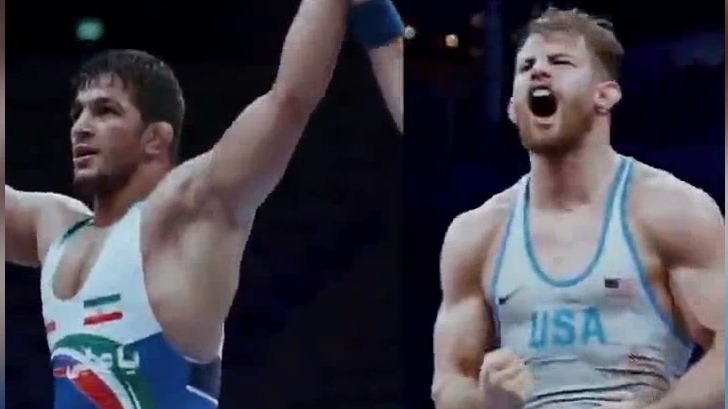 حسن یزدانی Vs تیلور / پیش به سوی جذاب ترین کشتی قرن در فینال المپیک