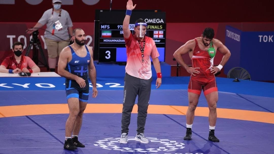 کشتی آزاد المپیک 2020/ شکست محمدحسین محمدیان مقابل حریفی از گرجستان در دور نخست