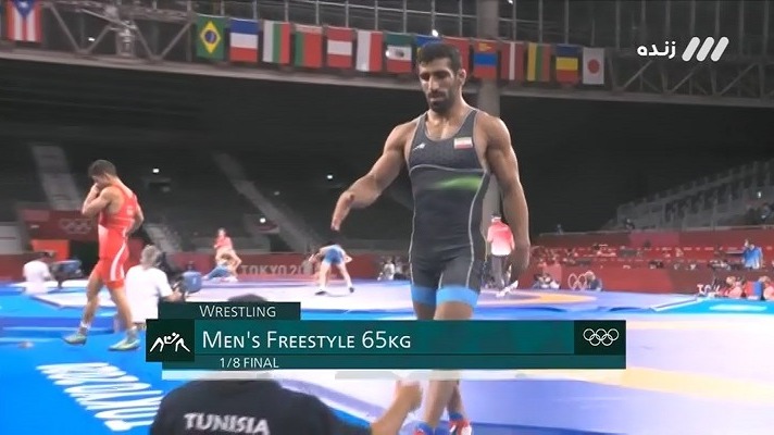 کشتی آزاد المپیک 2020/ پیروزی مرتضی قیاسی مقابل حریفی از تونس در دور نخست