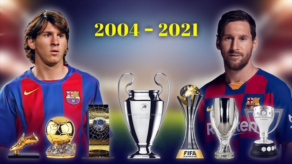 کلکسیون افتخارات انفرادی لیونل مسی