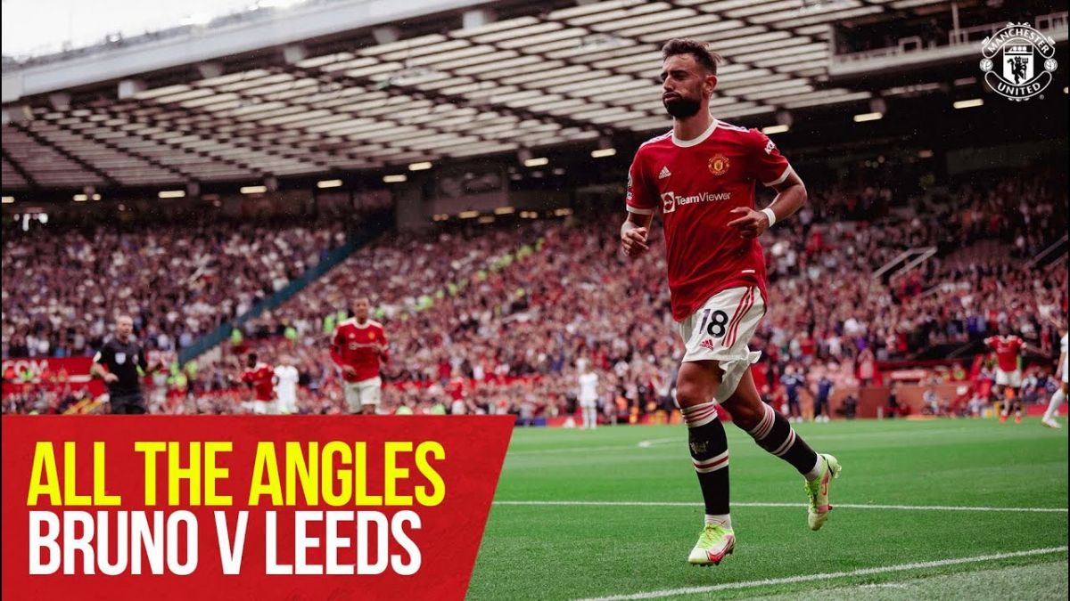 3گل برونو فرناندز مقابل لیدزیونایتد از زوایای مختلف