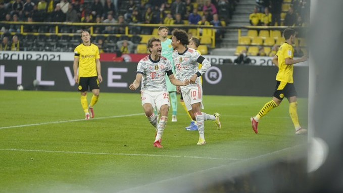 گل دوم بایرن مونیخ به دورتموند (مولر)