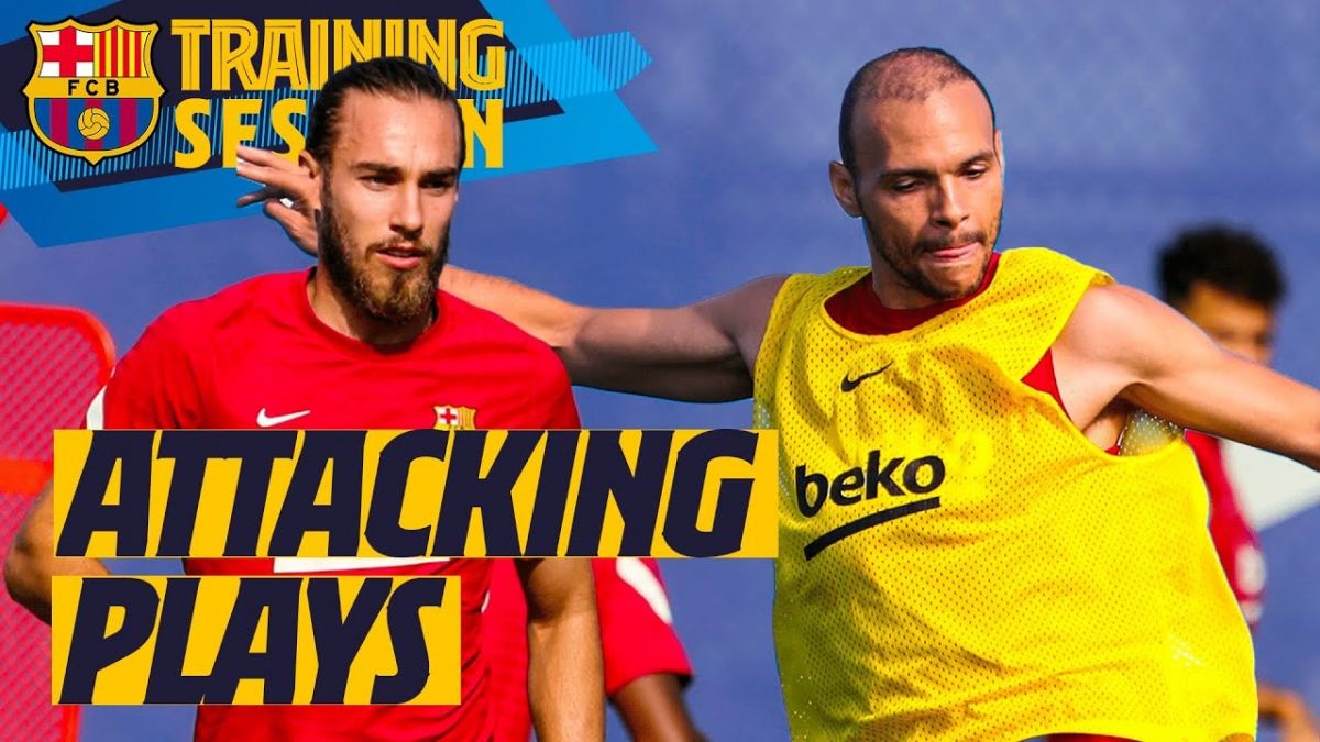 تمرین امروز بارسلونا (27 مرداد)