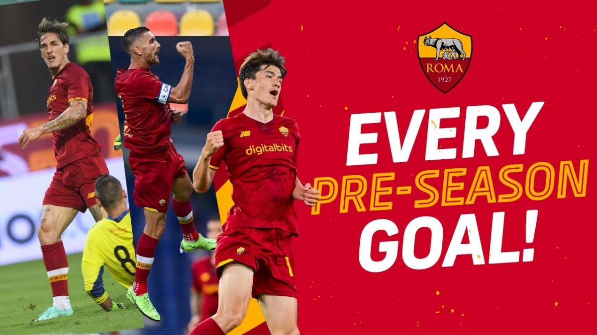 تمام گلهای رم در بازیهای پیش فصل 2021-22