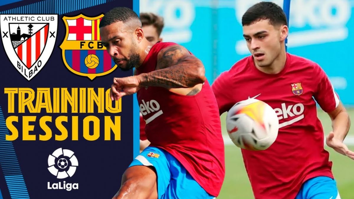 آخرین تمرین بارسلونا برای تقابل با بیلبائو