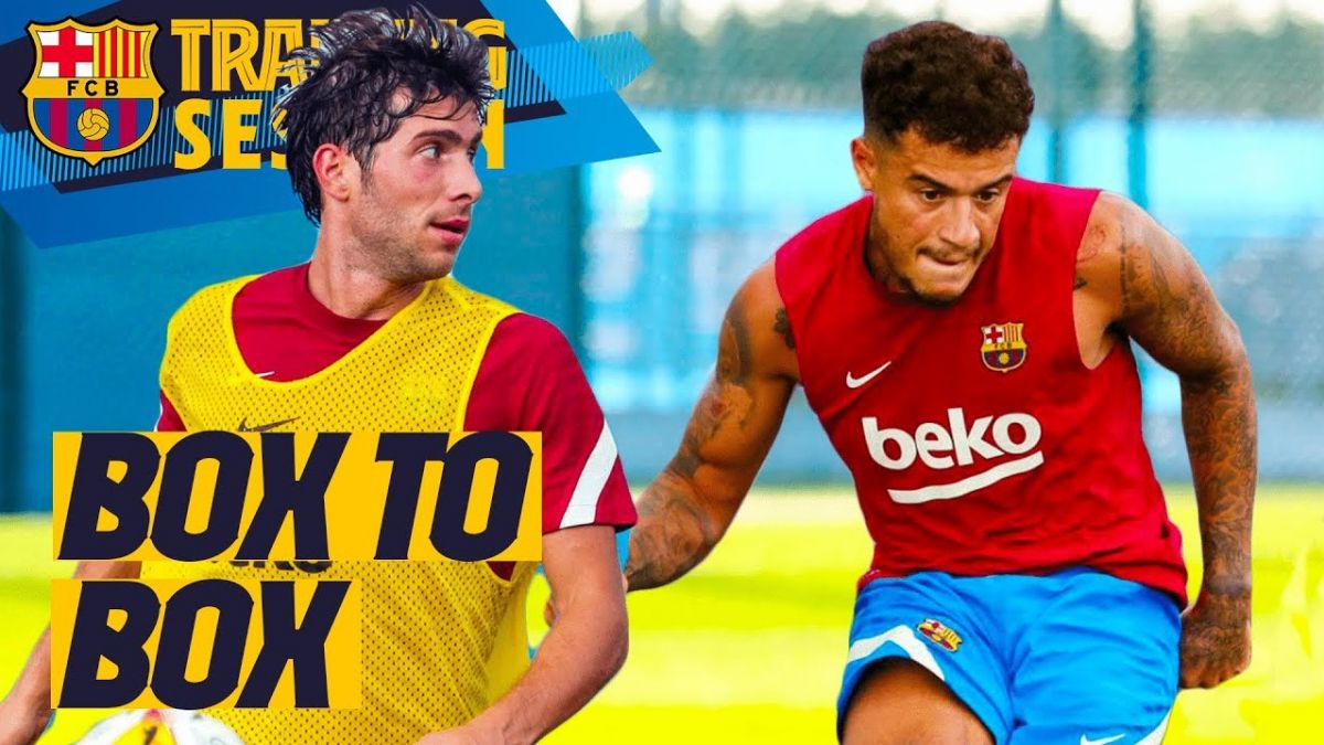 تمرین بارسلونا برای تقابل با ختافه