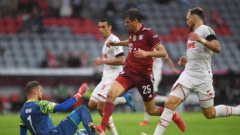 حرکات تکنیکی بازیکنان در بازی بایرن مونیخ 3-2 کلن