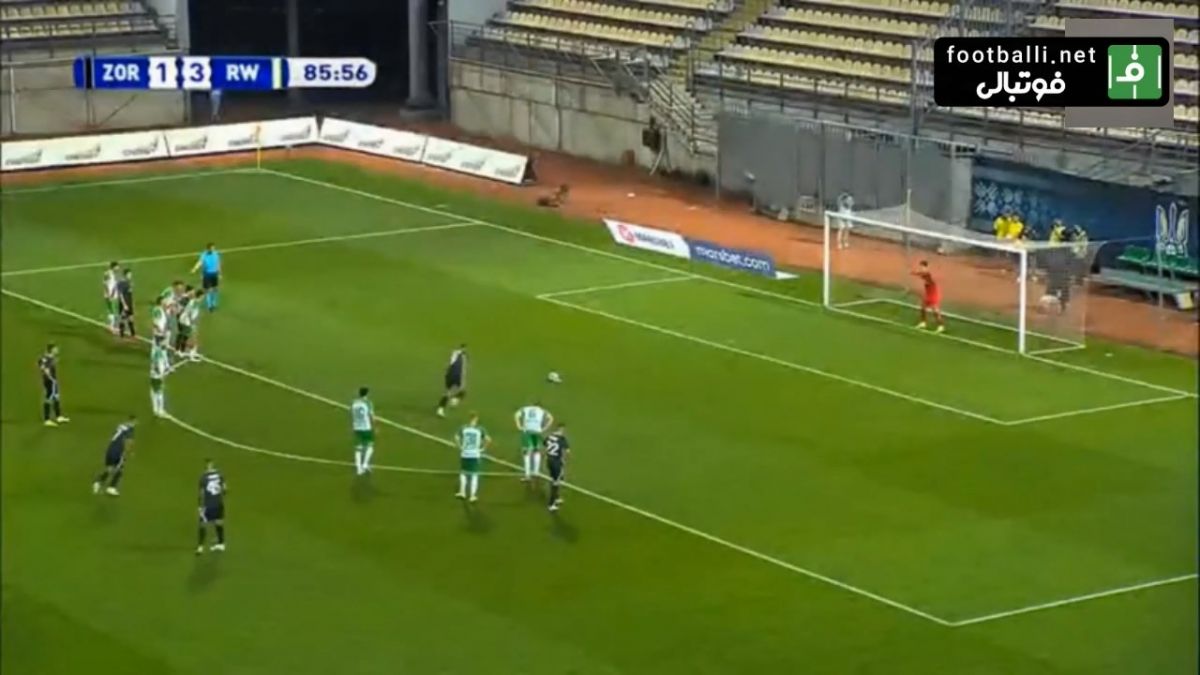 گل دوم زوریا به راپیدوین (شهاب زاهدی - پنالتی)