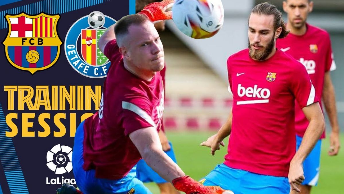 آخرین تمرین بارسلونا برای تقابل با ختافه