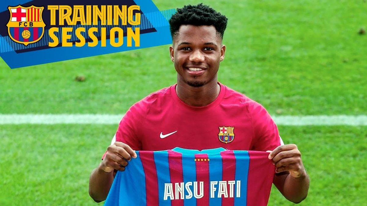 تمرین امروز بارسلونا (10 شهریور)