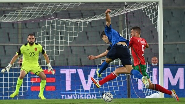 خلاصه بازی ایتالیا 1-1 بلغارستان