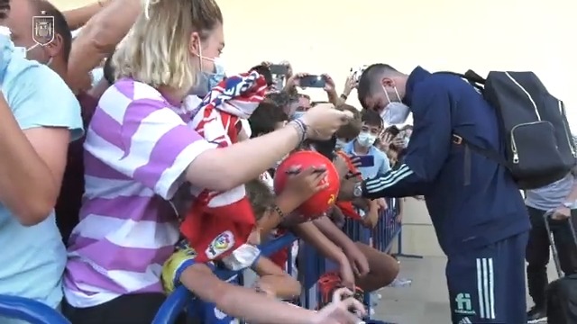 سفر بازیکنان اسپانیا به باداخس برای دیدار با گرجستان